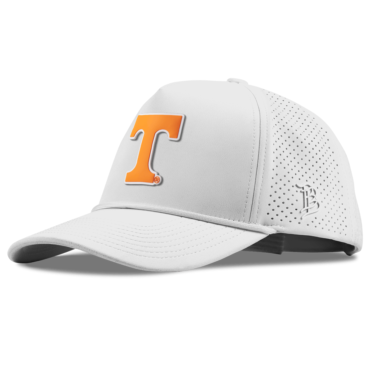 University of Tennessee "Tennessee Block" Curved Elite XGen™ 5 Panel Rope White