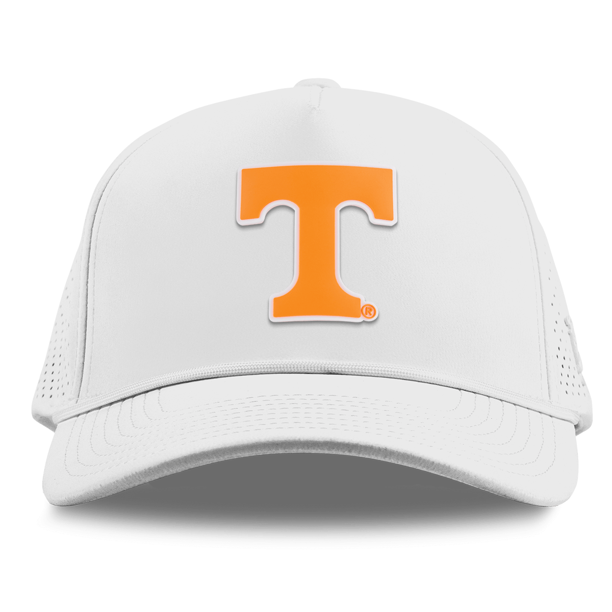 University of Tennessee "Tennessee Block" Curved Elite XGen™ 5 Panel Rope White