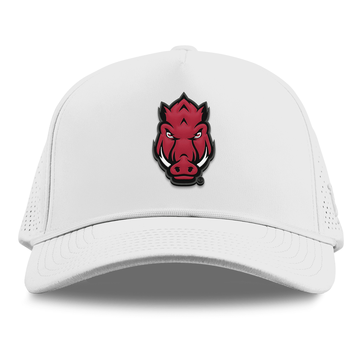 University of Arkansas "Tusk" Curved Elite XGen™ 5 Panel Rope White