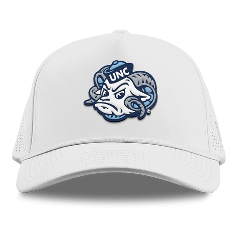 University of North Carolina "UNC Rameses" Curved Elite XGen™ 5 Panel Rope White