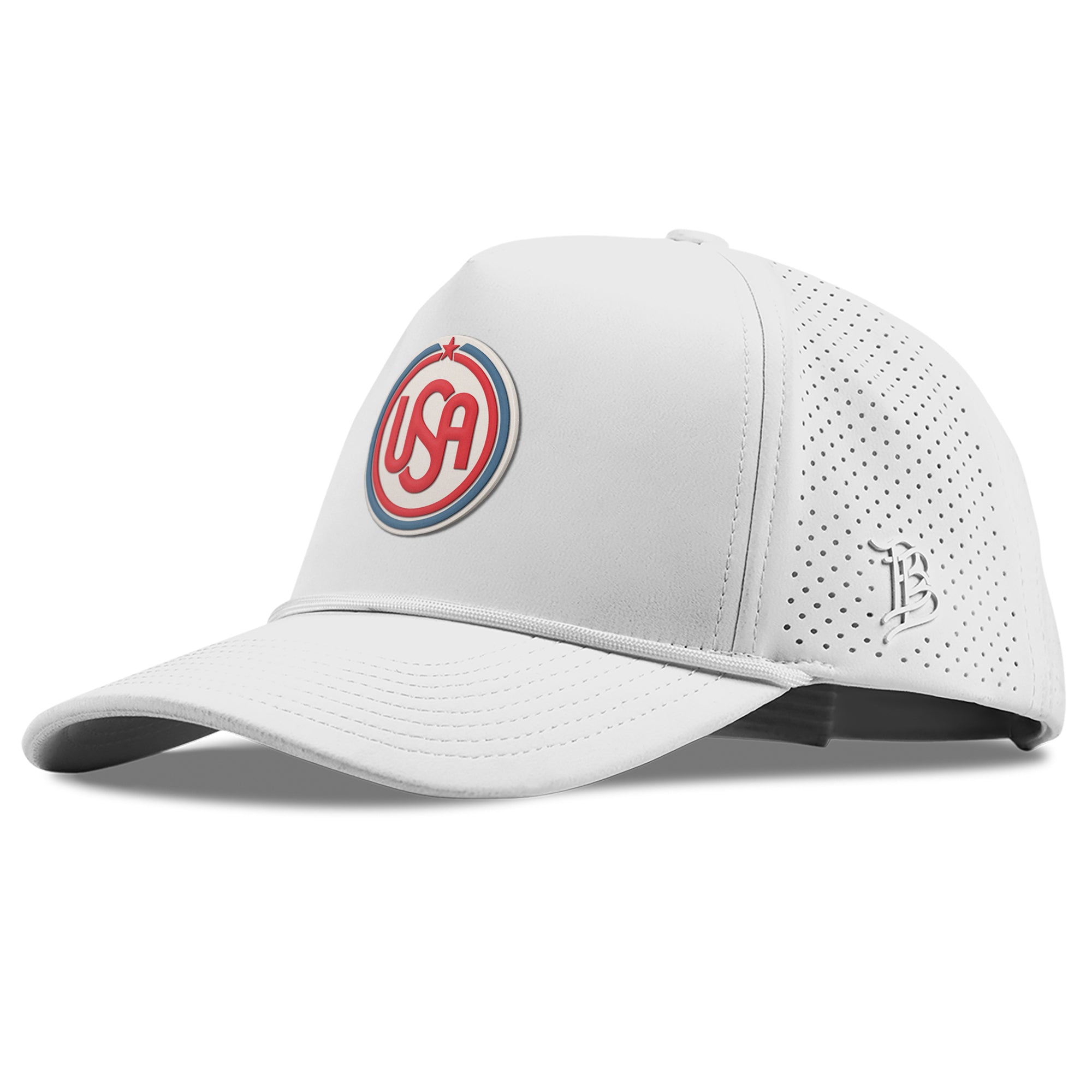 USA Icon Curved Elite XGen™ 5 Panel Rope White