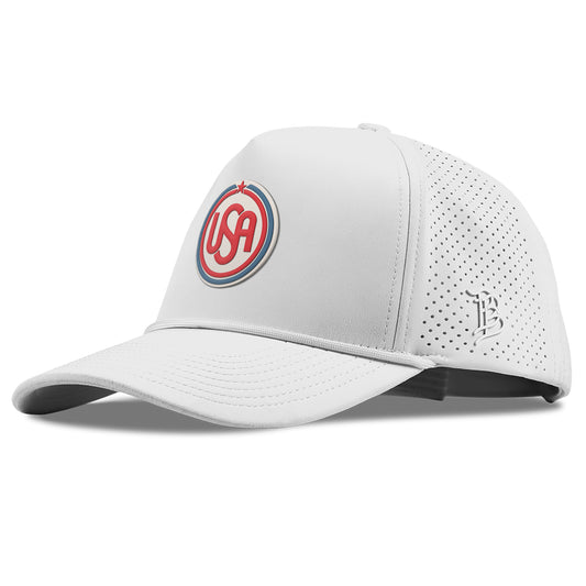 USA Icon Curved Elite XGen™ 5 Panel Rope White