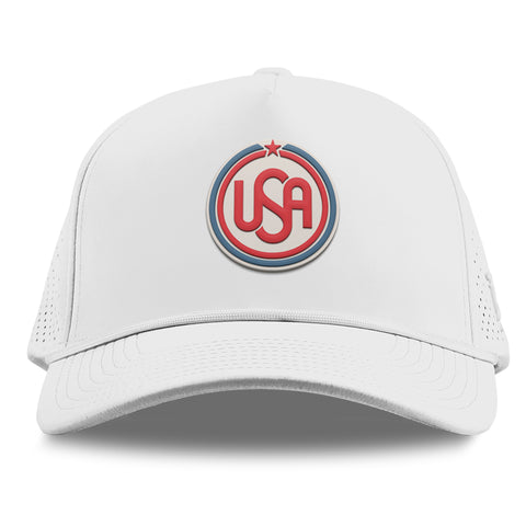 USA Icon Curved Elite XGen™ 5 Panel Rope White