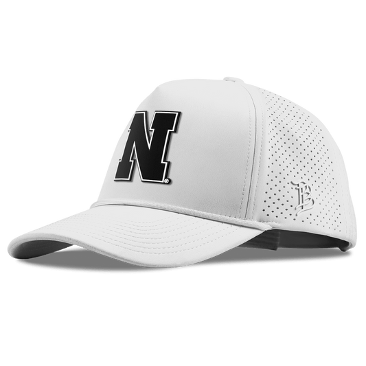 University of Nebraska "Vintage Nebraska Team Logo" Curved Elite XGen™ 5 Panel Rope White