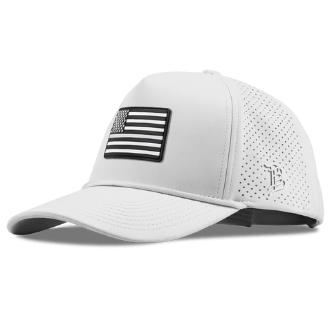 Vintage Old Glory Curved Elite XGen™ 5 Panel Rope White