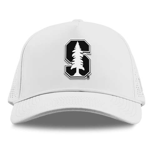 Stanford University "Vintage Stanford Team Logo" Curved Elite XGen™ 5 Panel Rope White