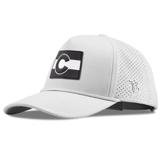 Colorado Vintage Curved Elite XGen™ 5 Panel Rope White