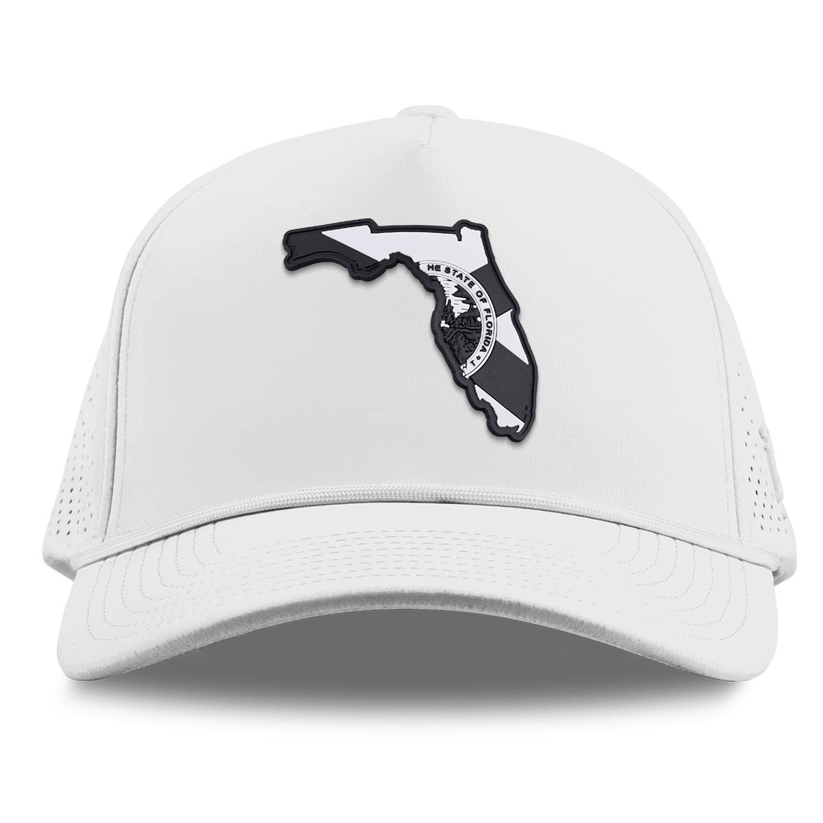 Florida Vintage Curved Elite XGen™ 5 Panel Rope White