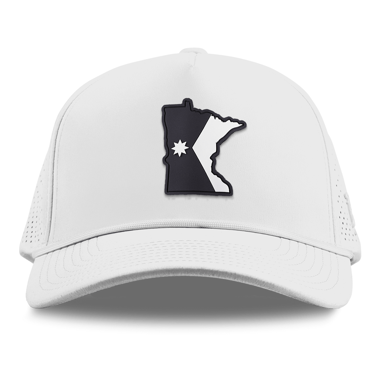 Minnesota Vintage Curved Elite XGen™ 5 Panel Rope White