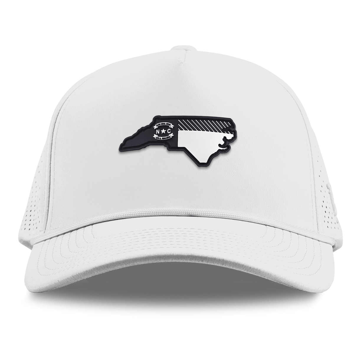 North Carolina Vintage Curved Elite XGen™ 5 Panel Rope White