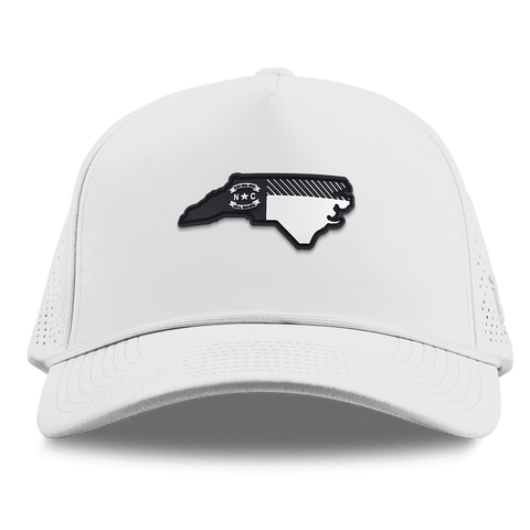 North Carolina Vintage Curved Elite XGen™ 5 Panel Rope White