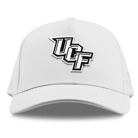 University of Central Florida "UCF Vintage Team Logo" Curved Elite XGen™ 5 Panel Rope White