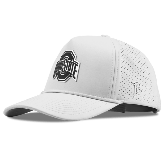 Ohio State University "Vintage Ohio State" Curved Elite XGen™ 5 Panel Rope White