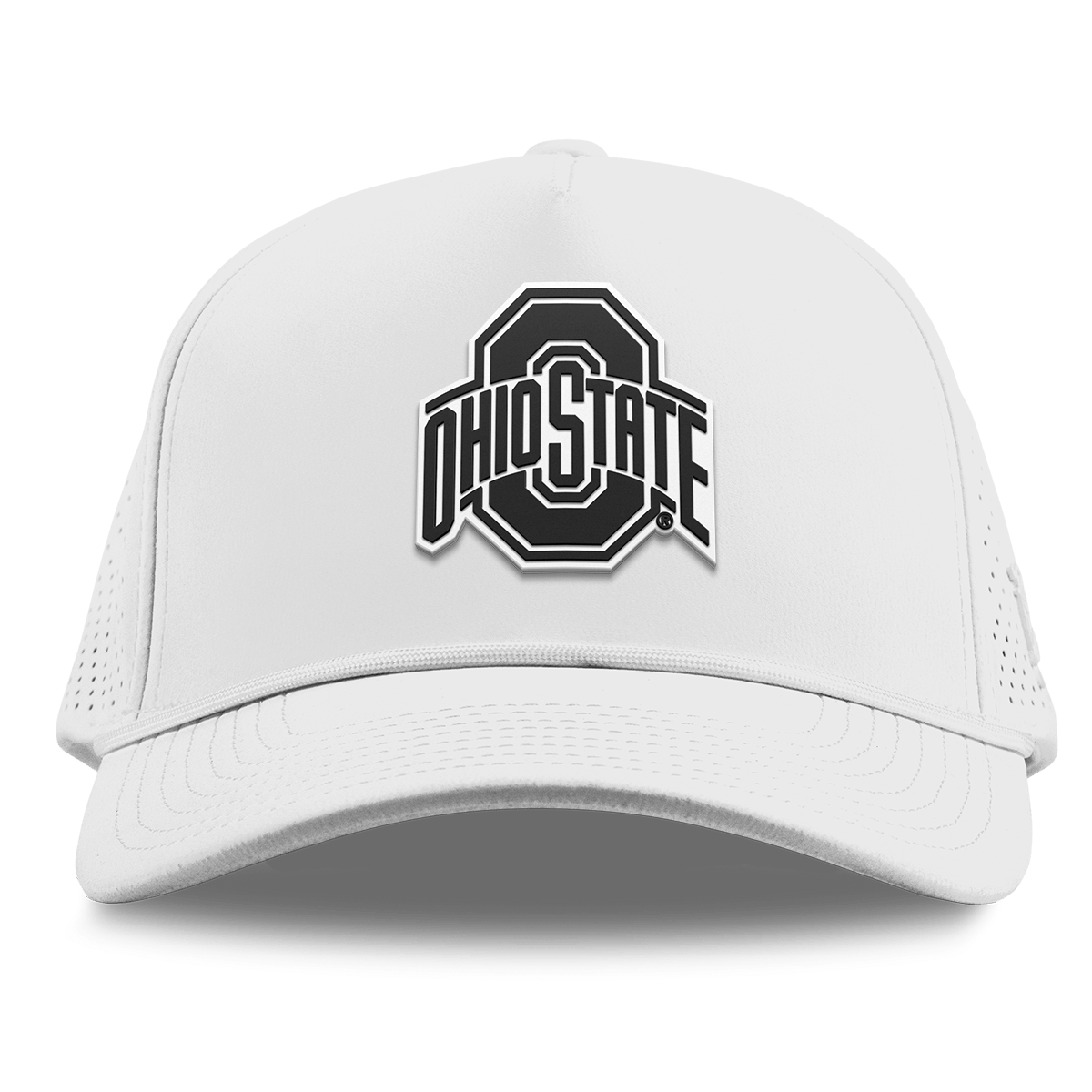 Ohio State University "Vintage Ohio State" Curved Elite XGen™ 5 Panel Rope White