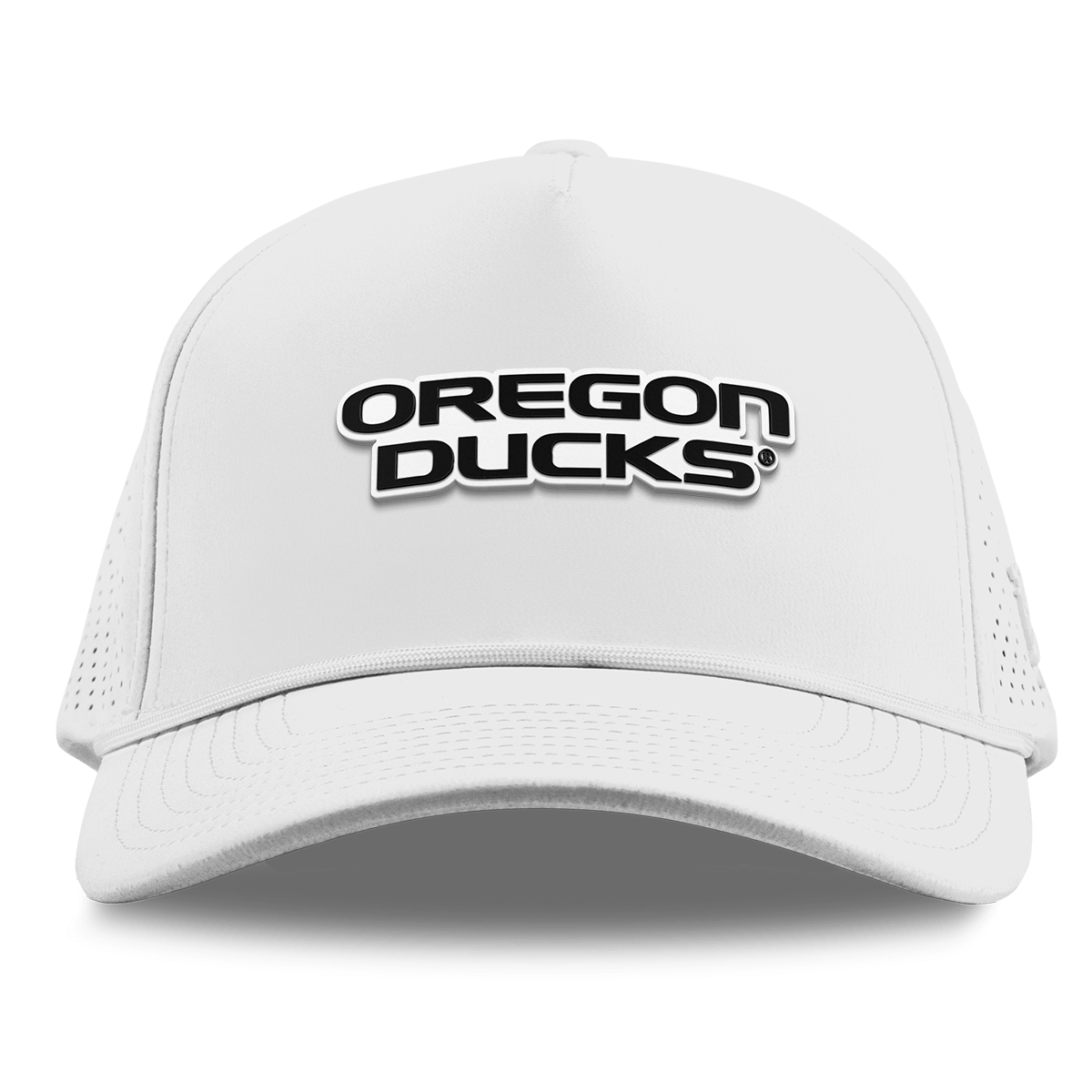 University of Oregon "Vintage Oregon Ducks" Curved Elite XGen™ 5 Panel Rope White