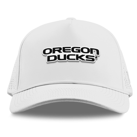 University of Oregon "Vintage Oregon Ducks" Curved Elite XGen™ 5 Panel Rope White