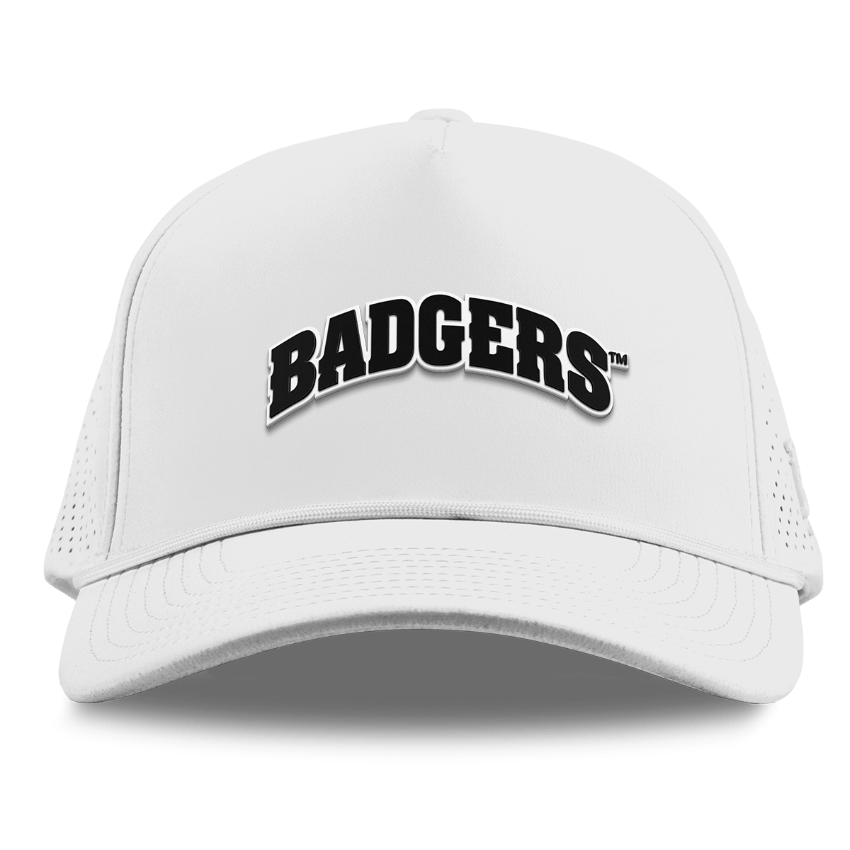 University of Wisconsin "Vintage Wisconsin" Curved Elite XGen™ 5 Panel Rope White