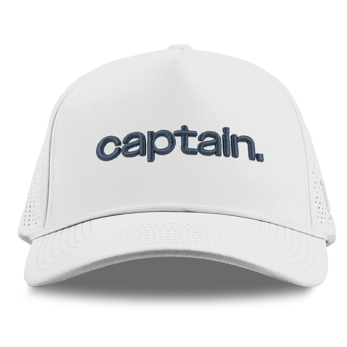 captain. Curved Elite XGen™ 5 Panel Rope White