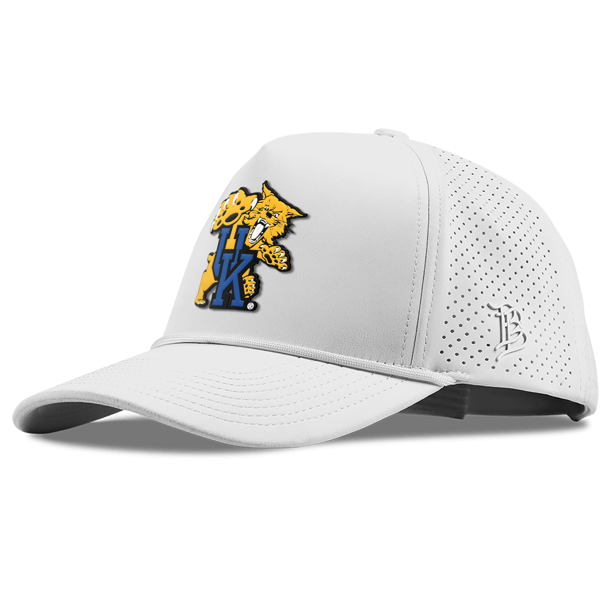 University of Kentucky "The Wildcat" Curved Elite XGen® 5 Panel Rope White