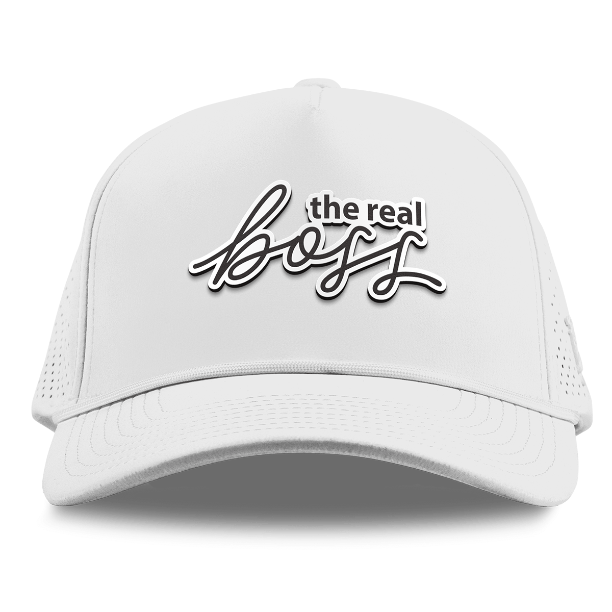 The Real Boss Curved Elite XGen™ 5 Panel Rope White