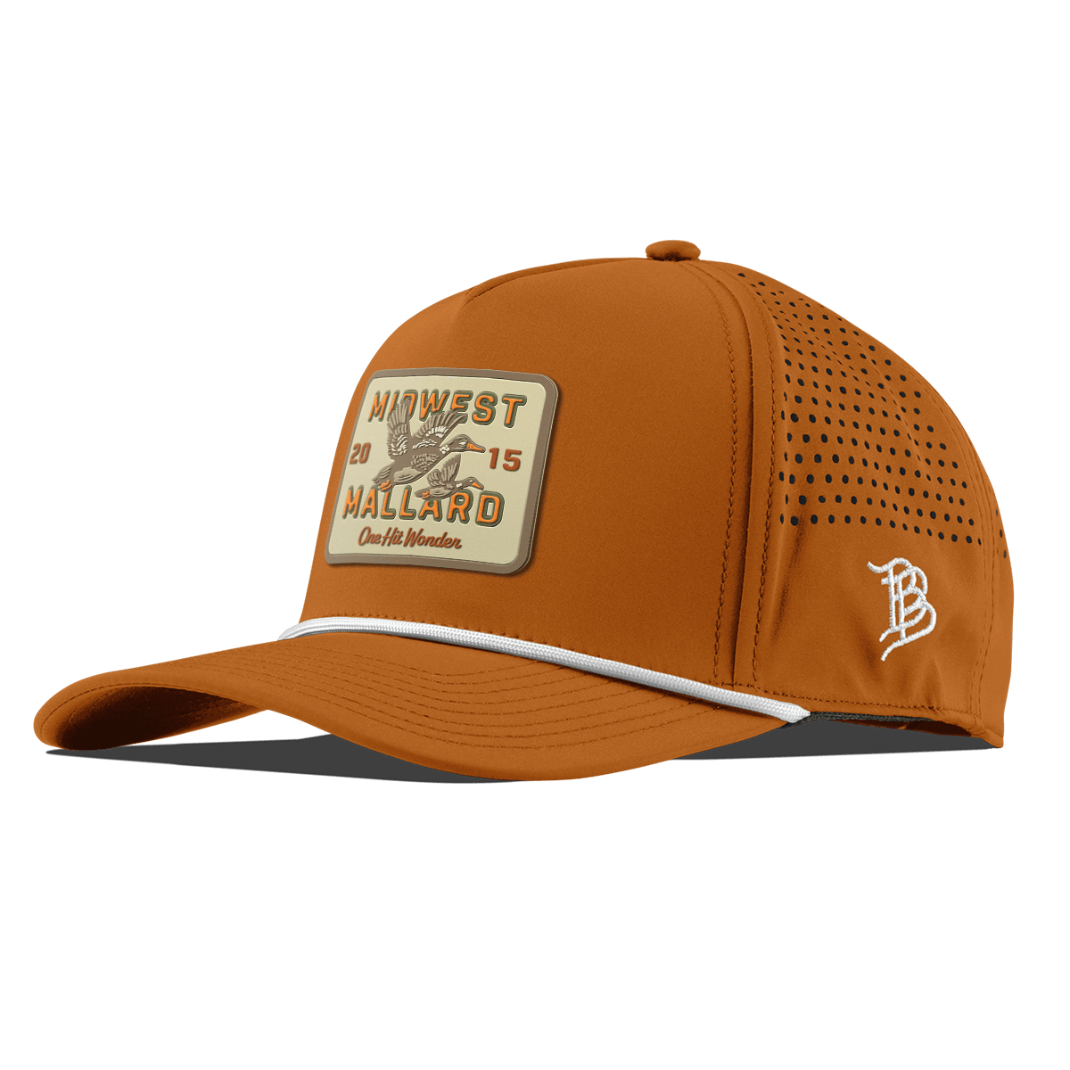 Midwest Mallard Curved 5 Panel Rope Burnt Orange