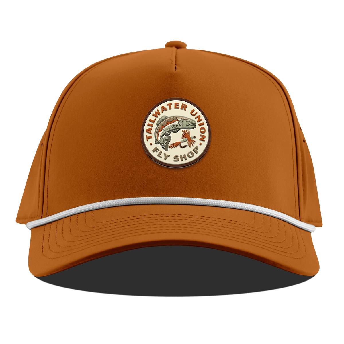 Tailwater Union Curved 5 Panel Rope Burnt Orange