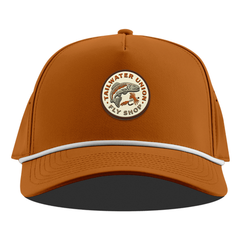 Tailwater Union Curved 5 Panel Rope Burnt Orange