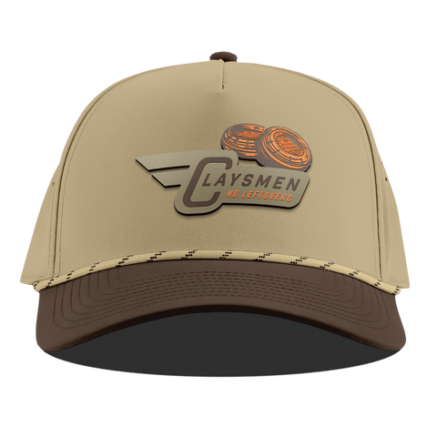 Claysmen Curved 5 Panel Rope Desert/Brown