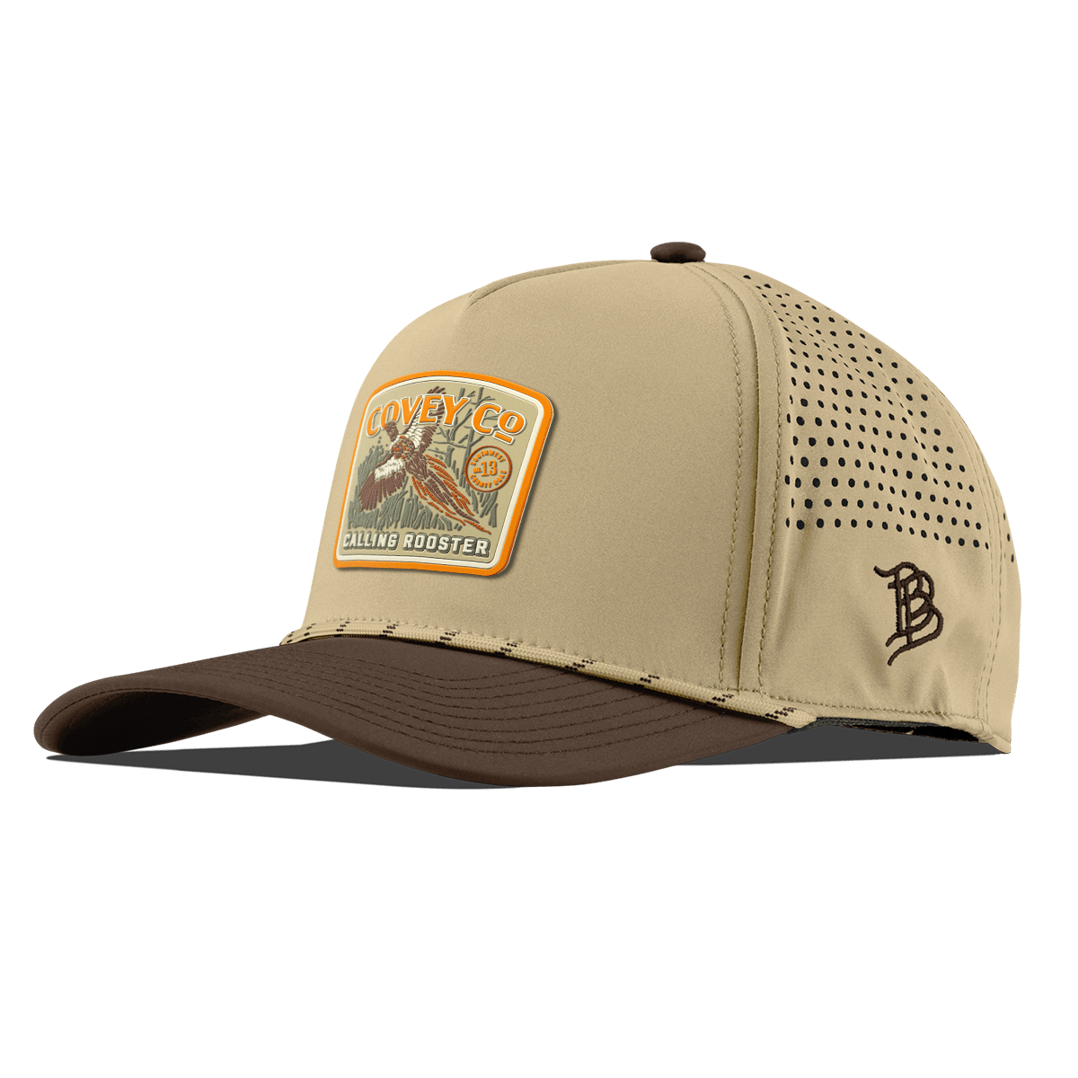 Covey Co Curved 5 Panel Rope Desert/Brown