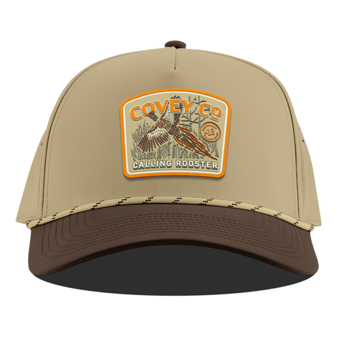 Covey Co Curved 5 Panel Rope Desert/Brown