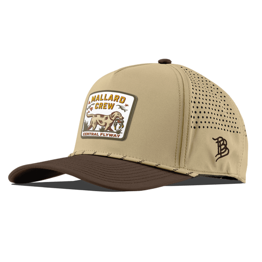 Mallard Crew Curved 5 Panel Rope Desert/Brown
