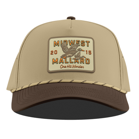 Midwest Mallard Curved 5 Panel Rope Desert/Brown