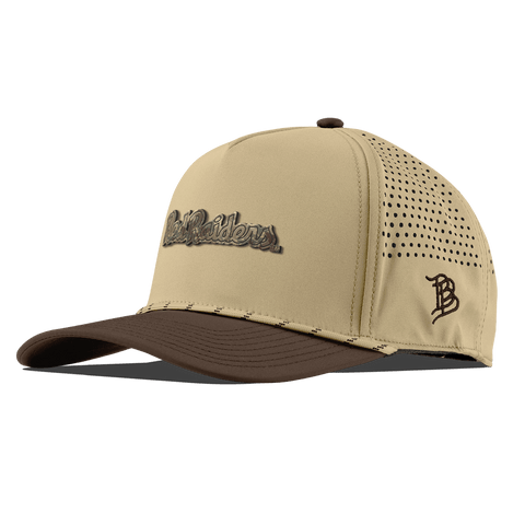 Texas Tech University "Red Raiders Timber Camo Script" Curved 5 Panel Rope Desert/Brown