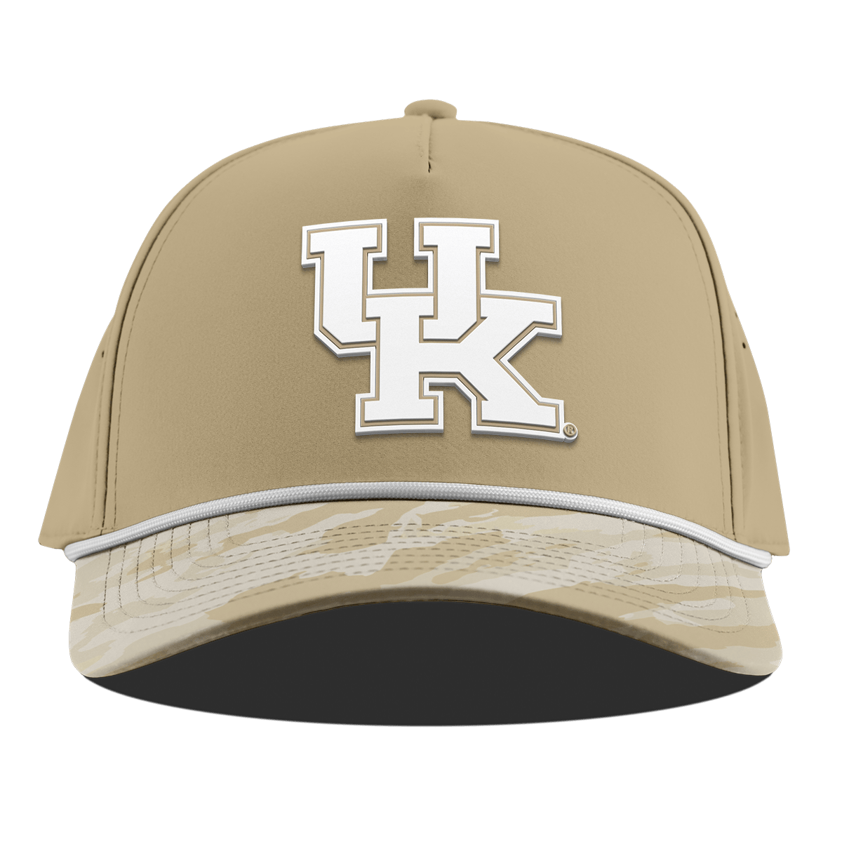 University of Kentucky "Kentucky Desert Camo Series" Curved 5 Panel Rope Desert/Desert Camo