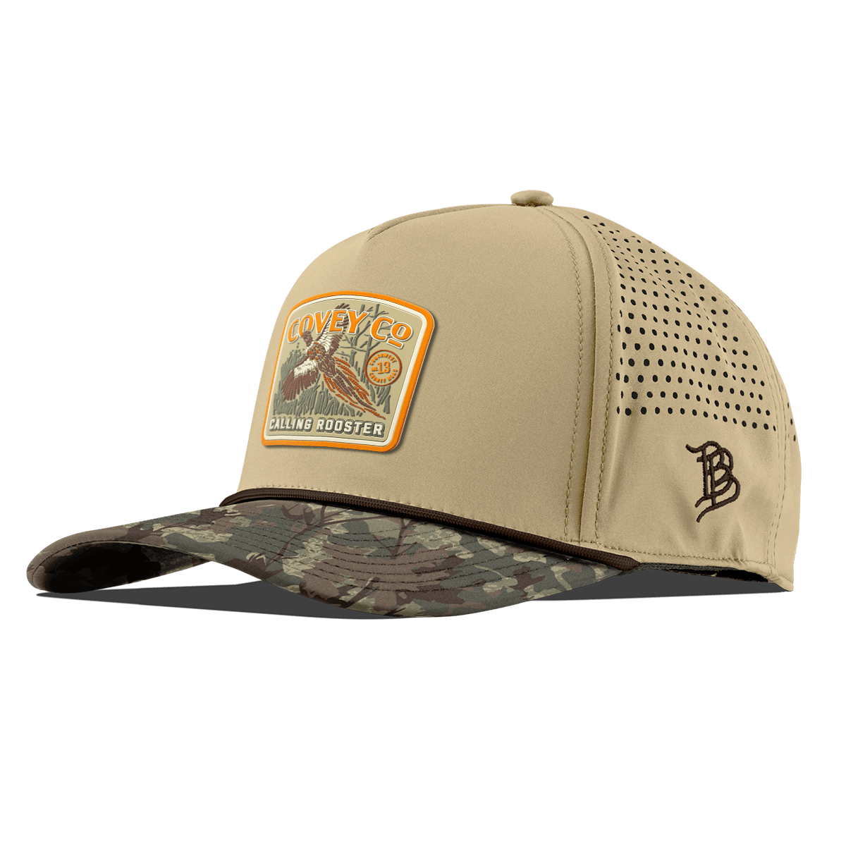 Covey Co Curved 5 Panel Rope Desert/Timber Camo