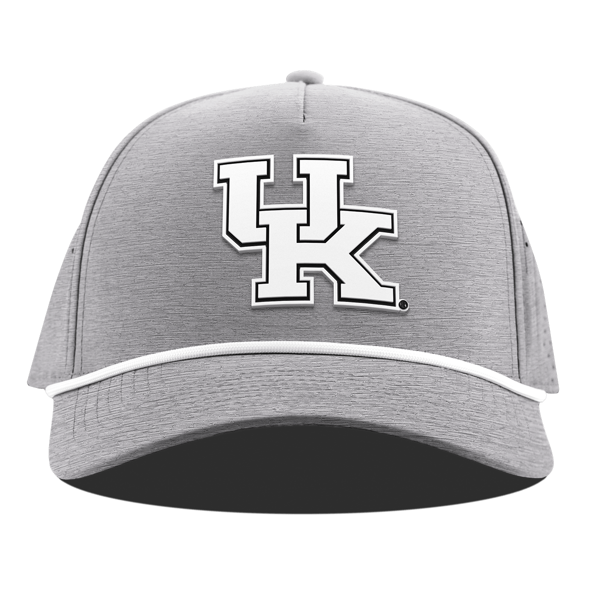 University of Kentucky "Vintage University of Kentucky" Curved 5 Panel Rope Heather Gray