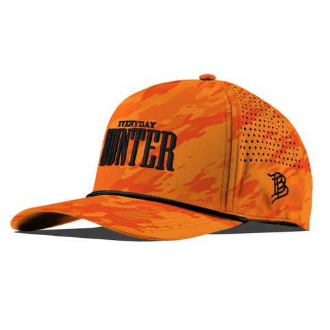 Everyday Hunter Curved 5 Panel Rope Blaze Orange Camo