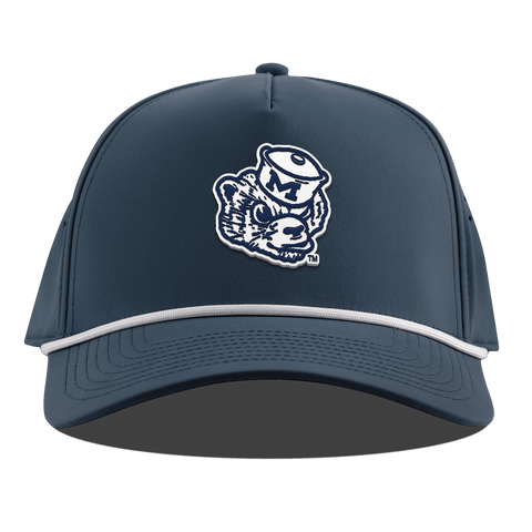 University of Michigan "Wolverbear" Curved 5 Panel Rope Orion
