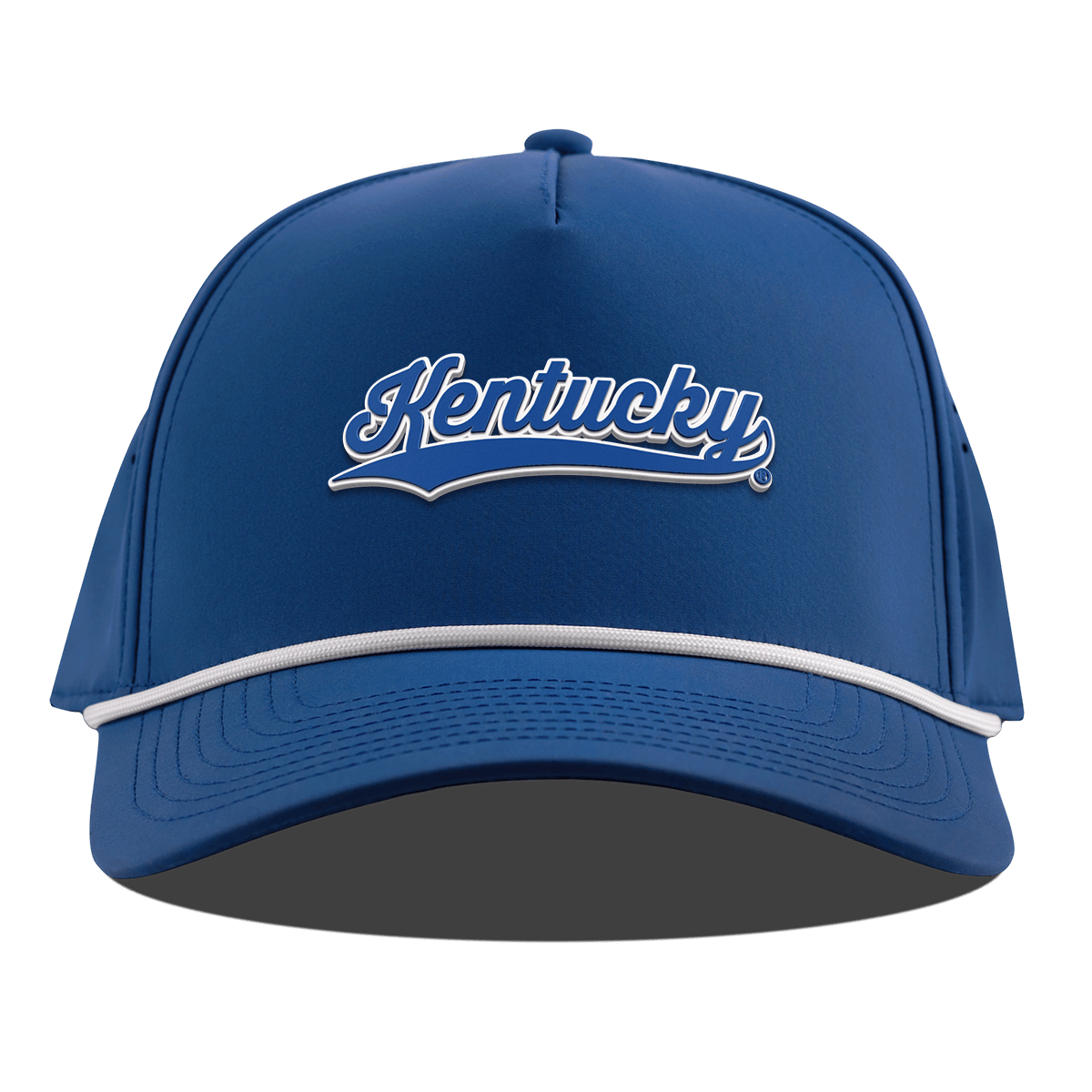University of Kentucky "Kentucky Script" Curved 5 Panel Rope Royal