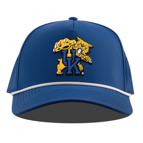 University of Kentucky "The Wildcat" Curved 5 Panel Rope Royal
