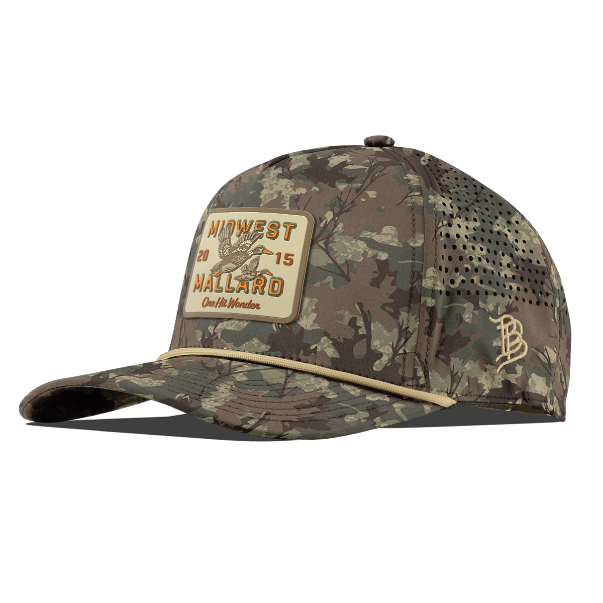 Midwest Mallard Curved 5 Panel Rope Timber Camo