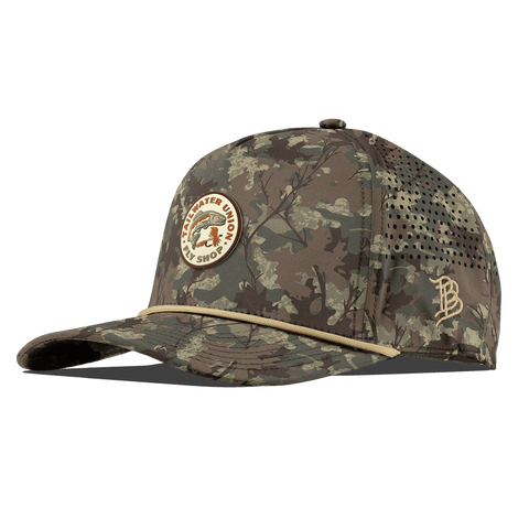 Tailwater Union Curved 5 Panel Rope Timber Camo
