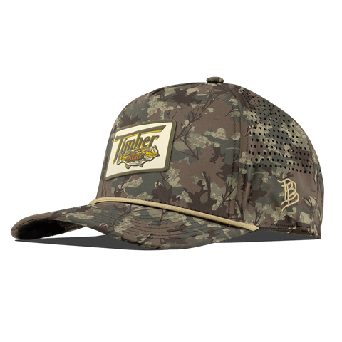 Timber 'N Tackle Curved 5 Panel Rope Timber Camo