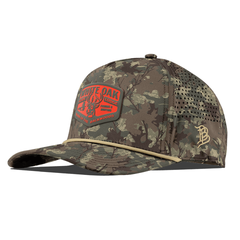 White Oak Curved 5 Panel Rope Timber Camo
