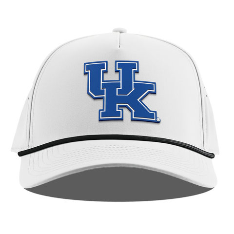University of Kentucky "Kentucky Team Logo" Curved 5 Panel Rope White