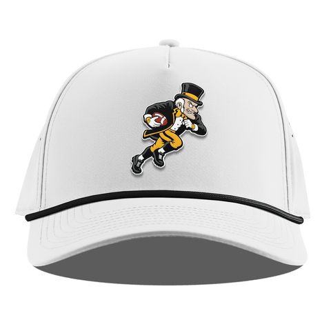 Wake Forest University "Rushing Deacon" Curved 5 Panel Rope White