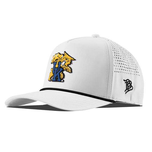 University of Kentucky "The Wildcat" Curved 5 Panel Rope White