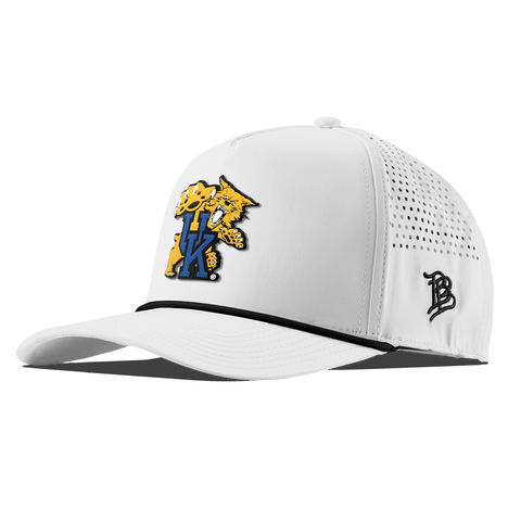 University of Kentucky "The Wildcat" Curved 5 Panel Rope White