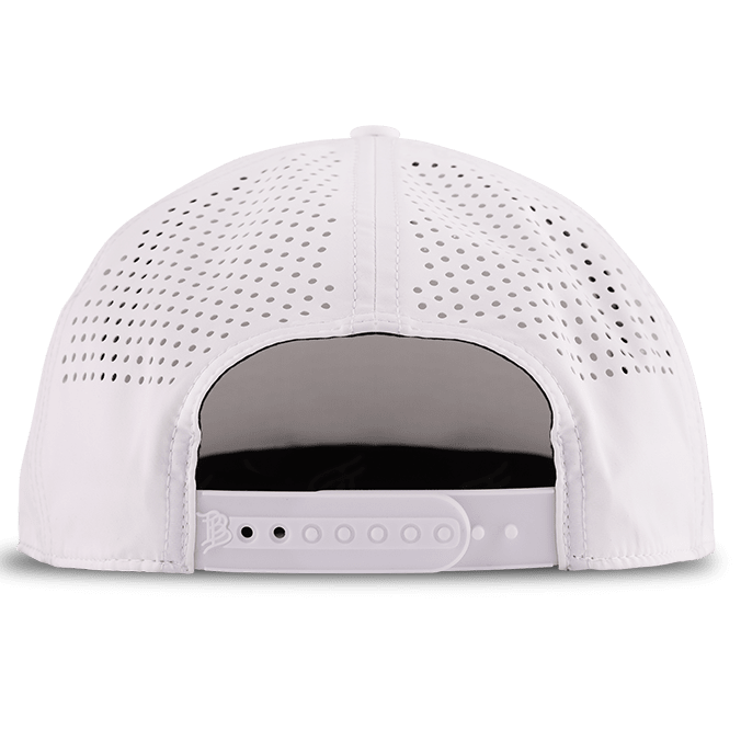 Nevada Stealth Curved 5 Panel Performance Back White/RWB