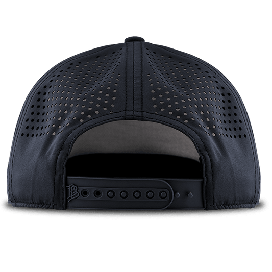 Nevada Stealth Curved 5 Panel Performance Back Black/White